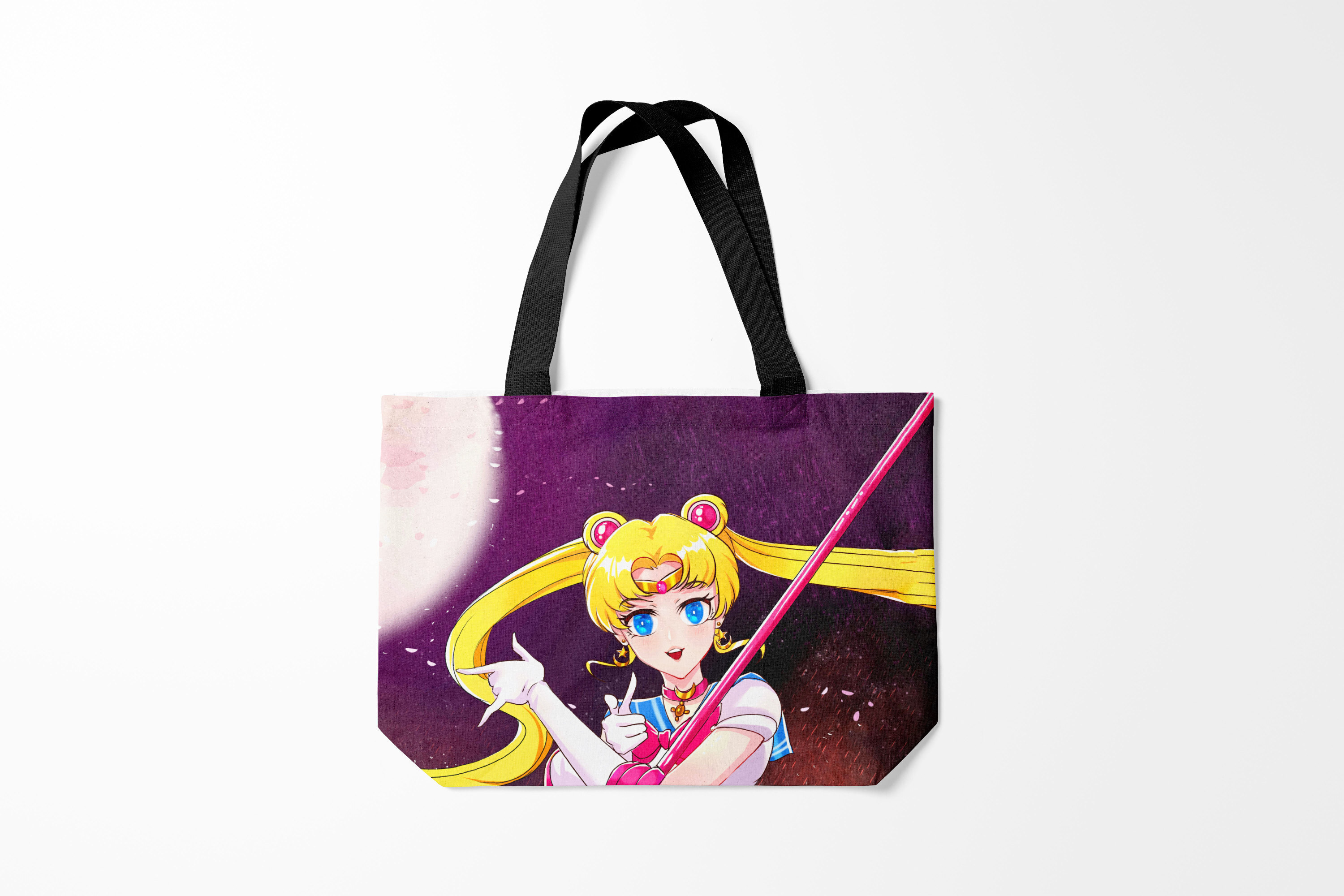 

Сумка шoппер унисекс Burnettie Sailor Moon, фиолетовый, Sailor Moon
