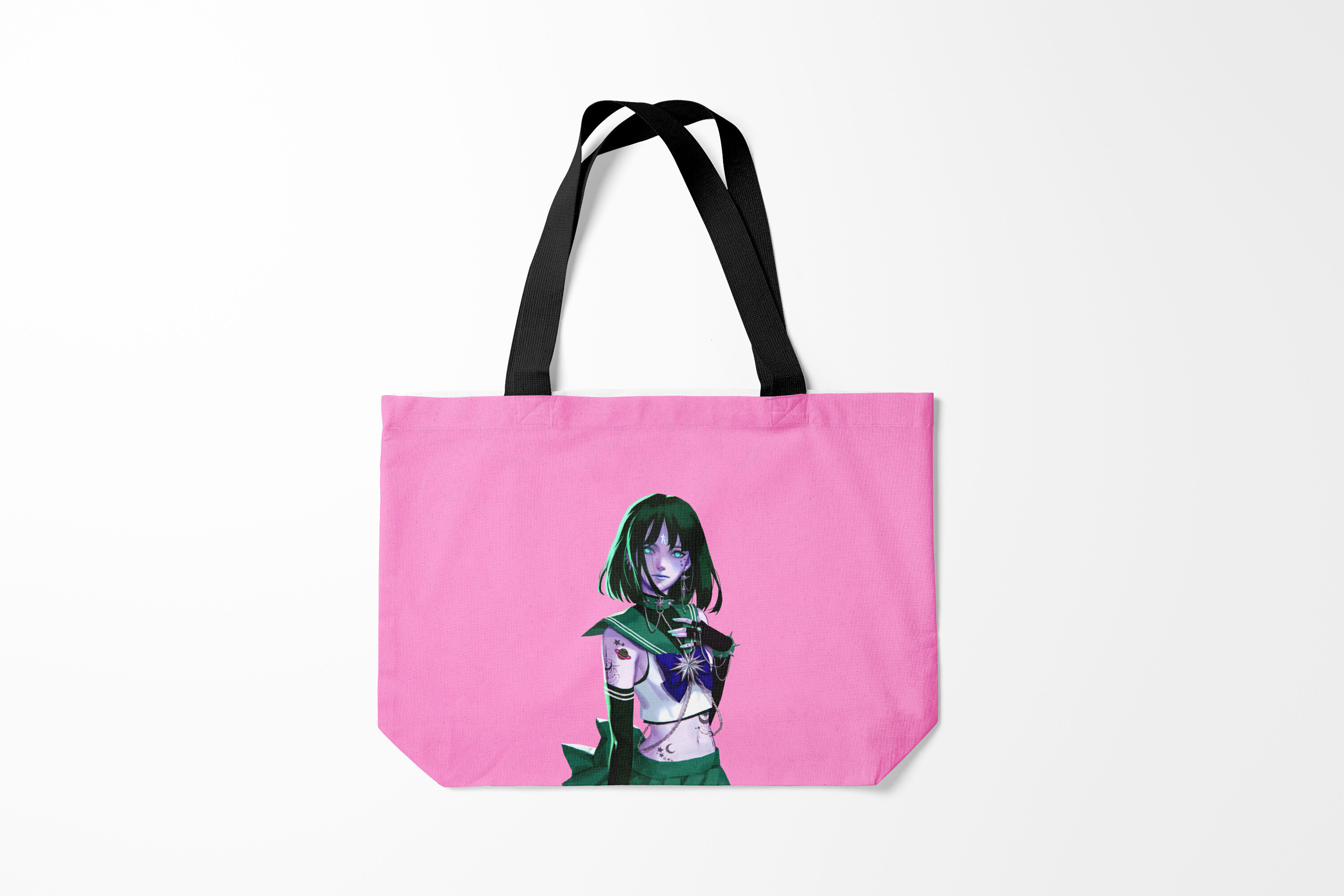

Сумка шoппер унисекс Burnettie Sailor Moon, розовый, Sailor Moon
