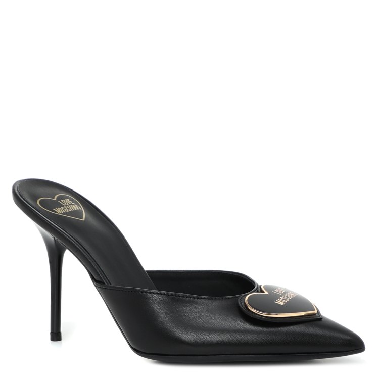 

Шлепанцы женские Love Moschino JA10149G черные 41 EU, JA10149G