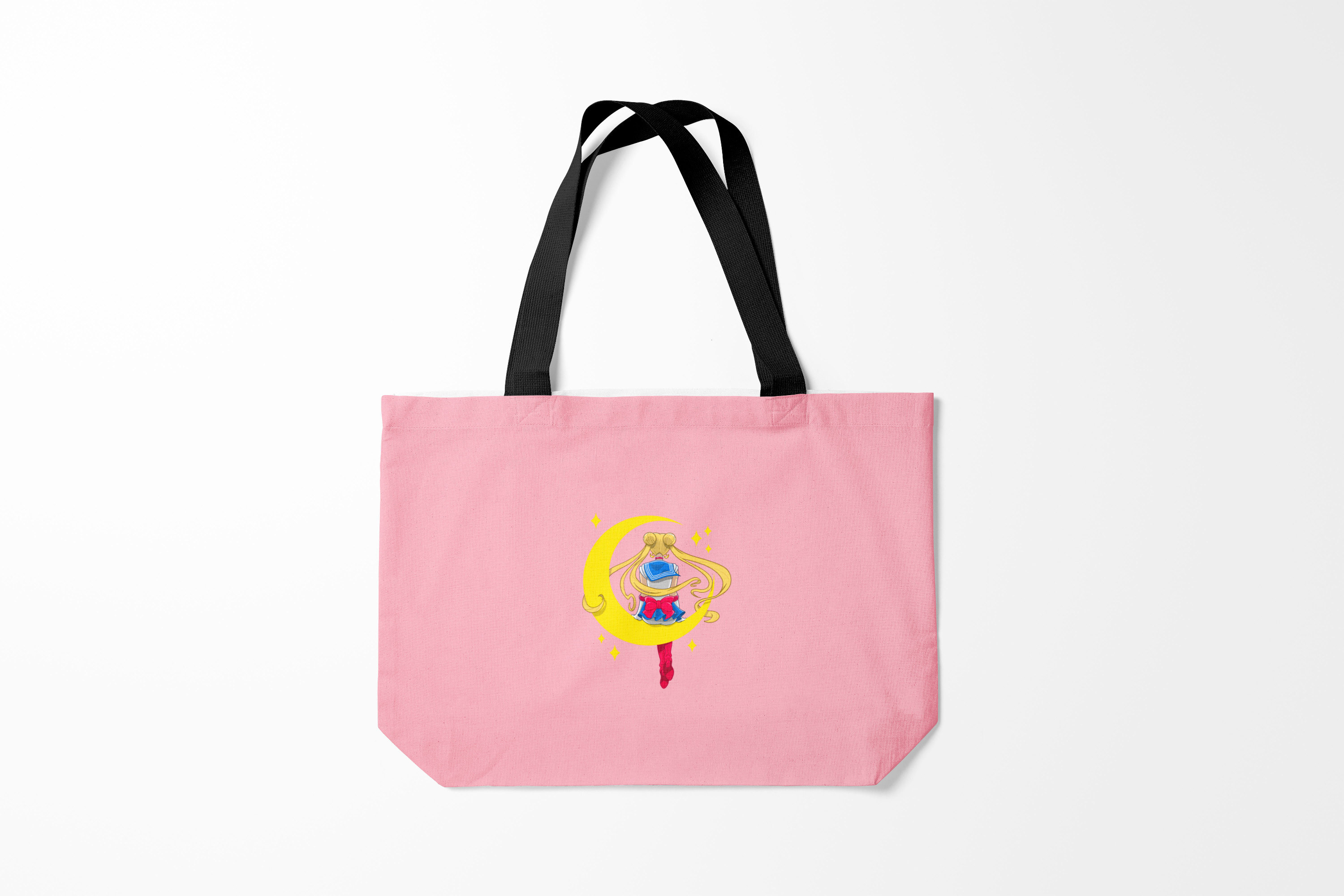 

Сумка шoппер унисекс Burnettie Sailor Moon, розовый, Sailor Moon