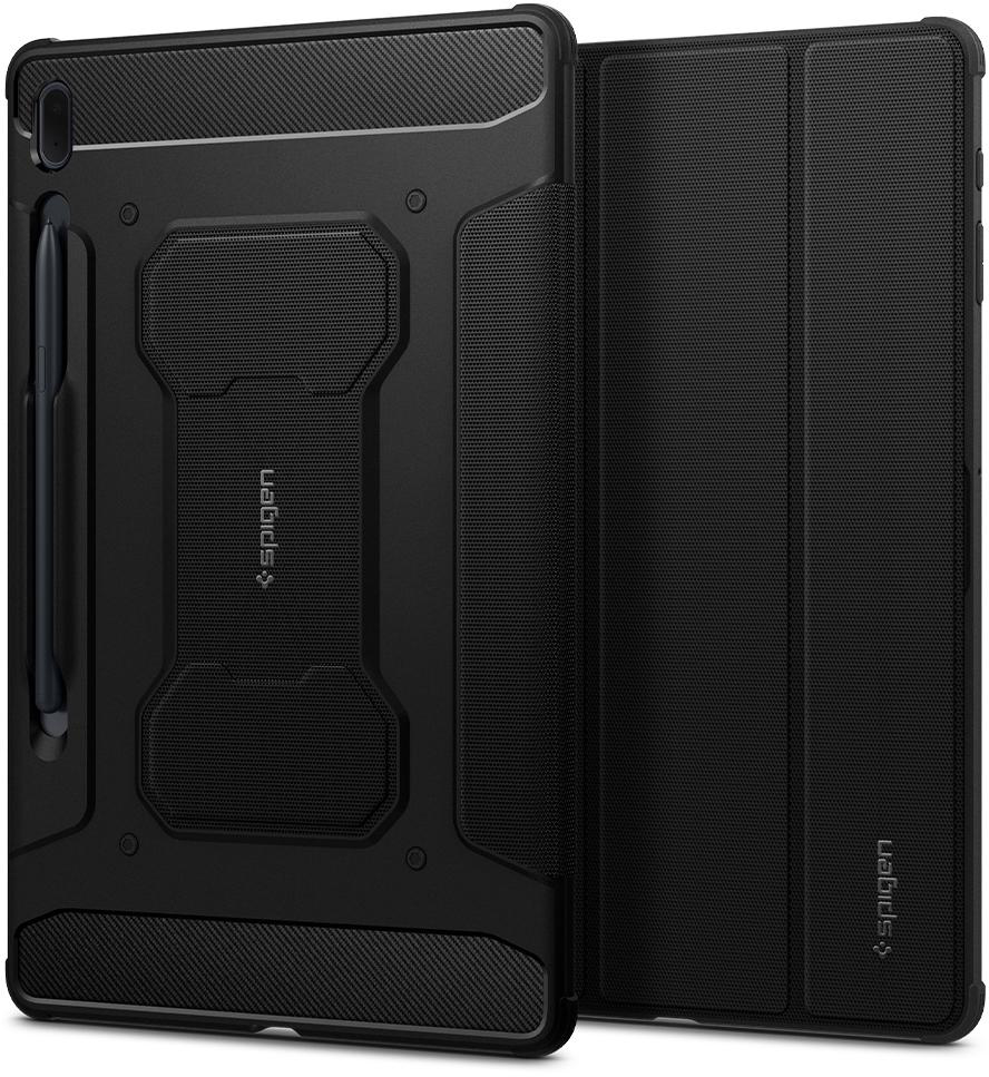 Чехол Spigen Rugged Armor Pro (ACS03007) для Samsung Galaxy Tab S7 FE 5G (Black)