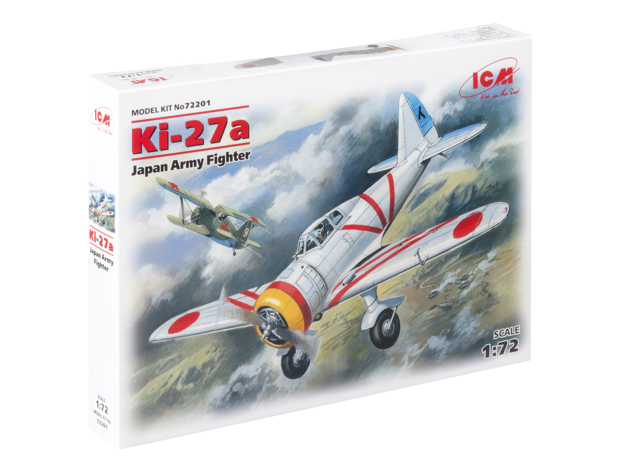 фото Сборные модели icm 1/72 японский истребитель кі-27а 72201