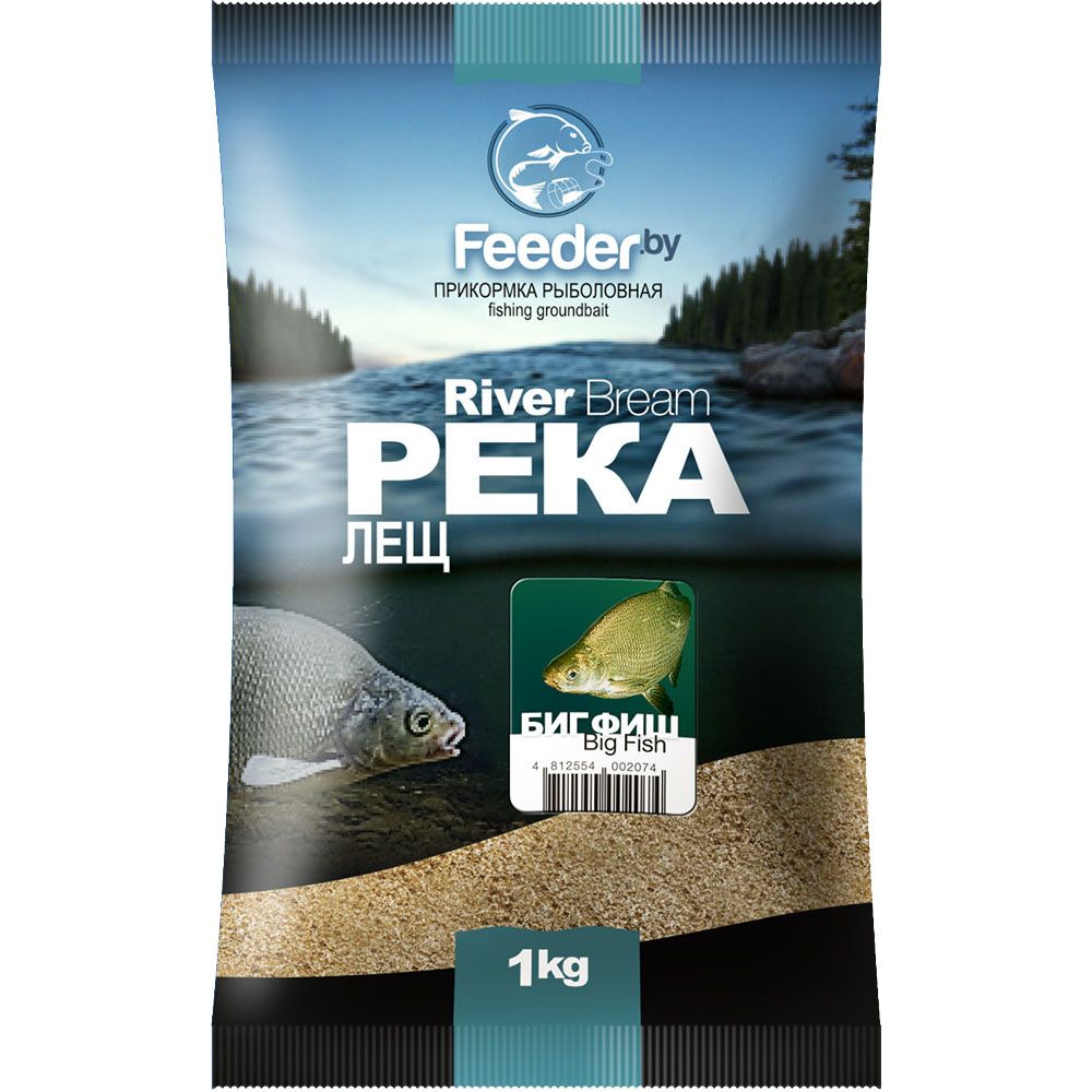 Прикормка Feeder.by Original River Bream Big Fish 1 упаковка