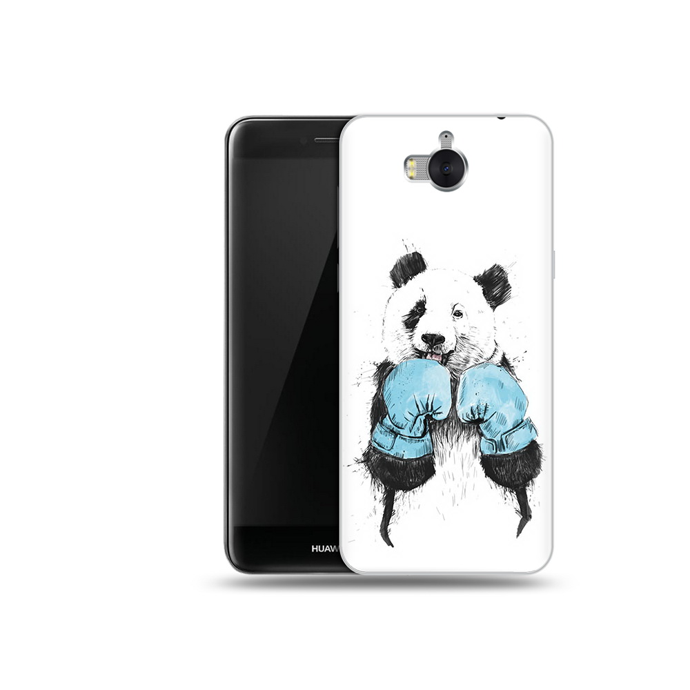 

Чехол MyPads Tocco для Huawei Y5 панда боксер (PT91582.58.531), Прозрачный, Tocco
