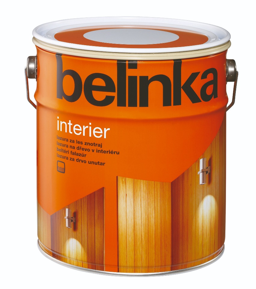 Пропитка для дерева BELINKA INTERIER 2,5 л. №64 горчично-желтый пропитка для дерева belinka interier 2 5 л 69 горячий шоколад