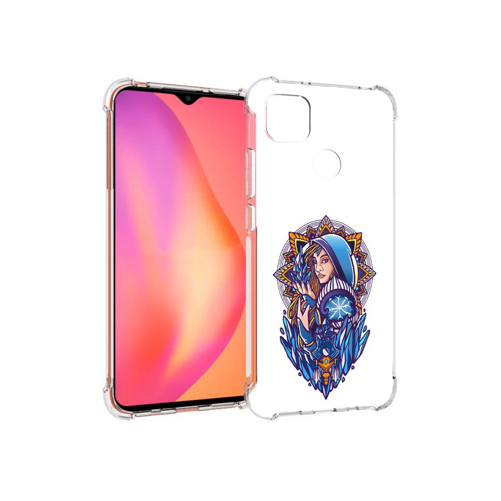 

Чехол MyPads Tocco для Xiaomi Redmi 9C кристал мейден дота 2 (PT152115.265.415), Прозрачный, Tocco