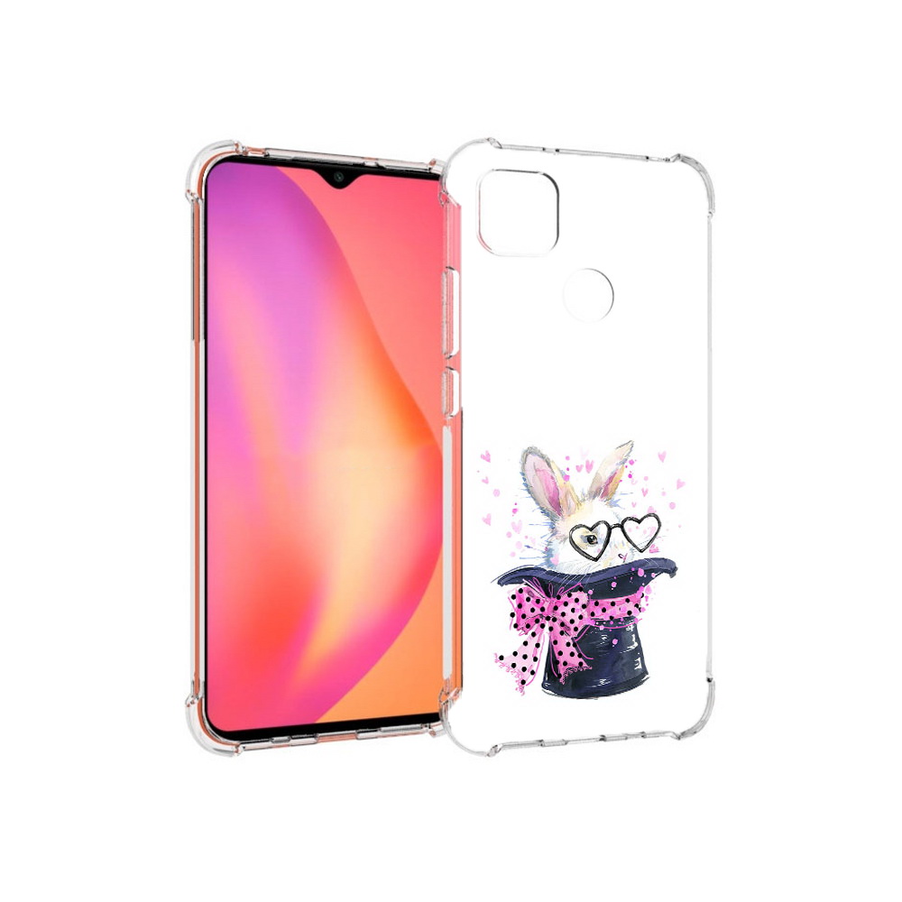 Чехол MyPads Tocco для Xiaomi Redmi 9C кролик в шляпе (PT152115.265.418)