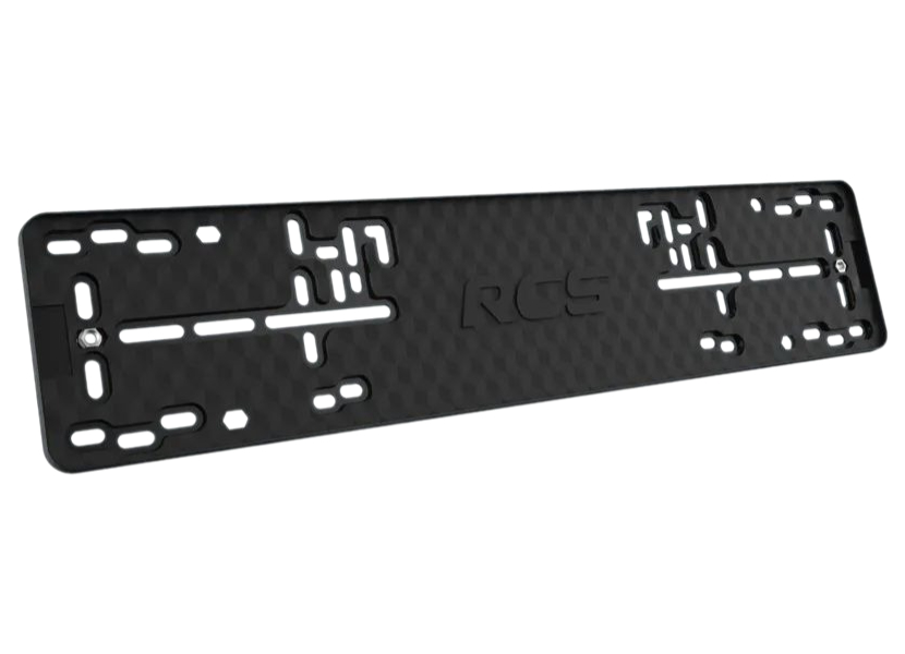 Рамка Под Номерной Знак Черная Безрамочная Пластиковая Rcs Rcs Light Black RCS арт. RCS Li
