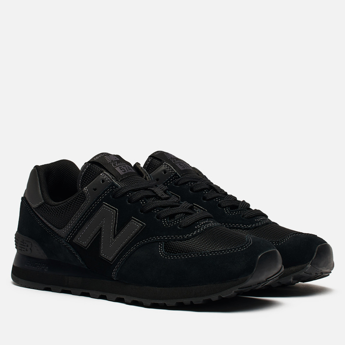 фото Кроссовки женские new balance ml574ete черные 9 us