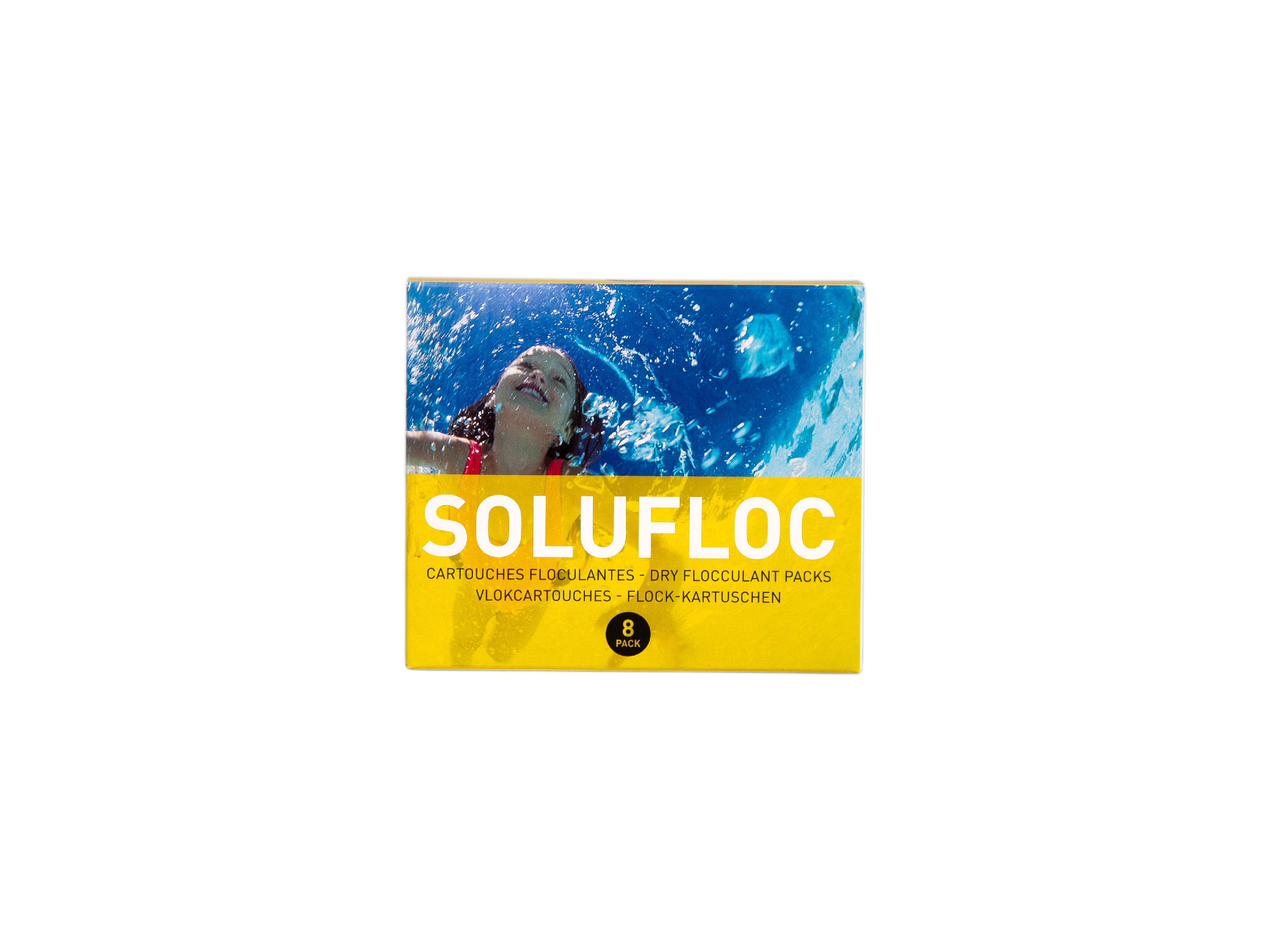 

Melpool Solufloc Коагулирующее средство в картушах 1 кг (8 x 125 гр), Solufloc