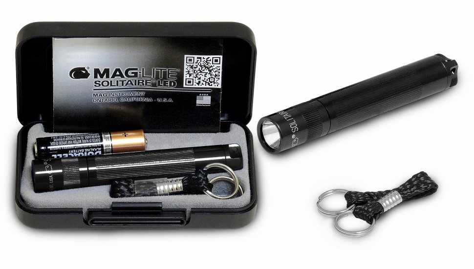 

Фонарь Mag-Lite Solitaire черный, Solitaire