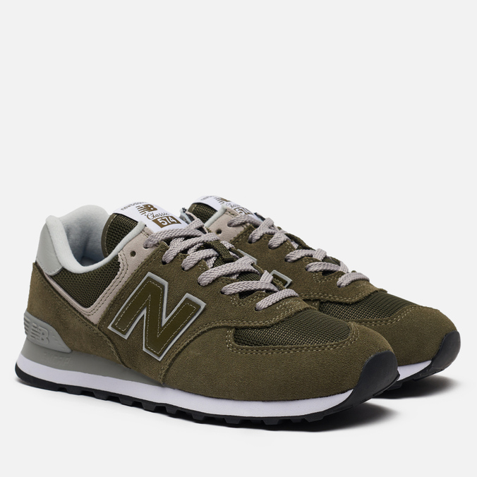 фото Кроссовки мужские new balance ml574ego хаки 11.5 us