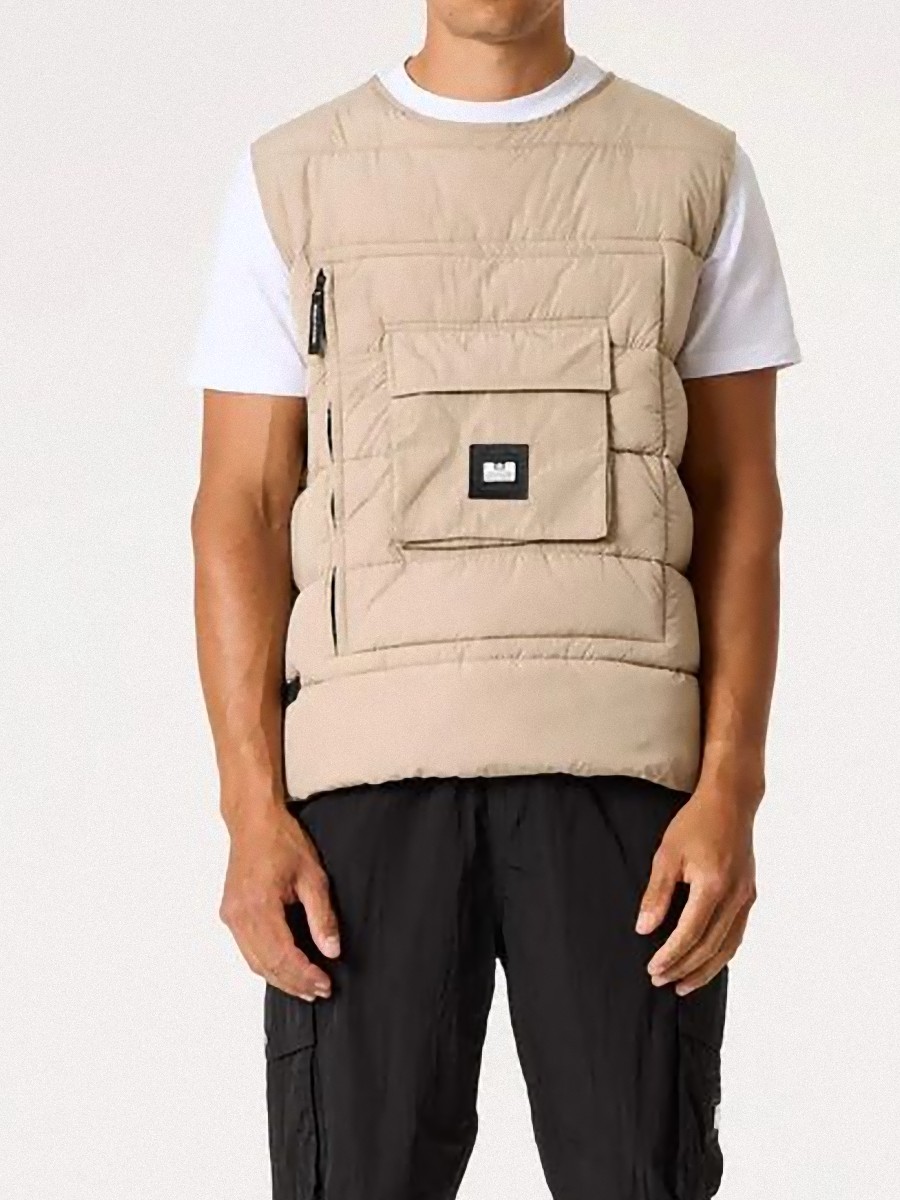 

Утепленный жилет мужской Weekend Offender JKAW2214-PMC бежевый L, JKAW2214-PMC