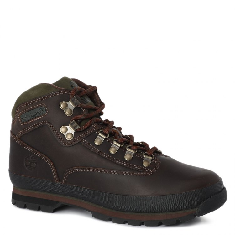 фото Ботинки мужские timberland euro hiker leather_2650154 коричневые 43.5 eu