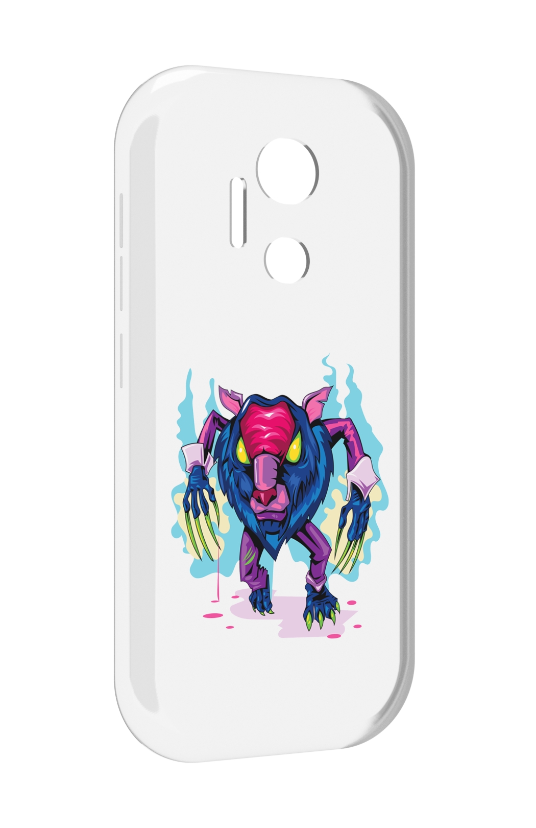 

Чехол MyPads фиолетовая-россомаха для doogee x97 pro, Прозрачный, Tocco