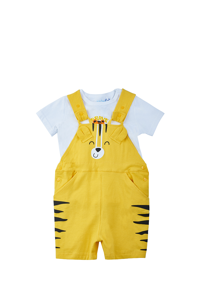 Комплект одежды Kari Baby SS23B12900708 белый, желтый, 80
