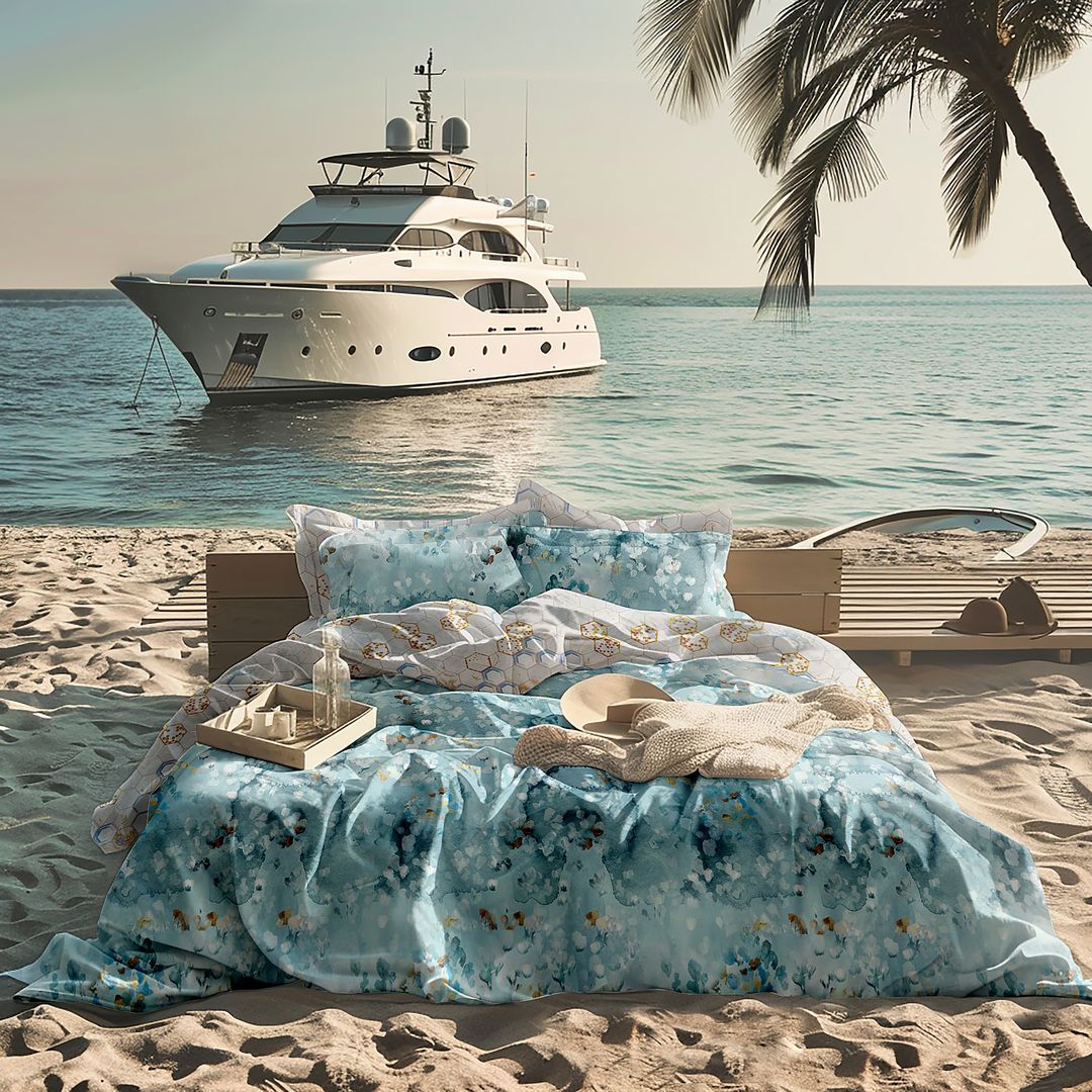 

Постельное белье Mona Liza NEOCLASSIC Aqua 2 спальное, Aqua