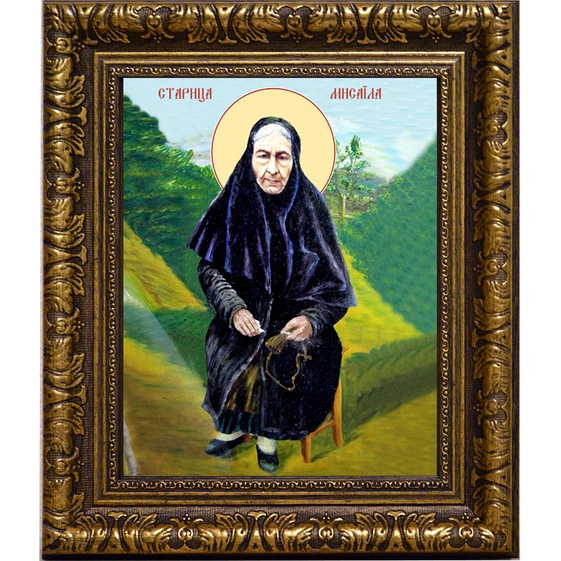 

Старица Мисаила. Икона на холсте.