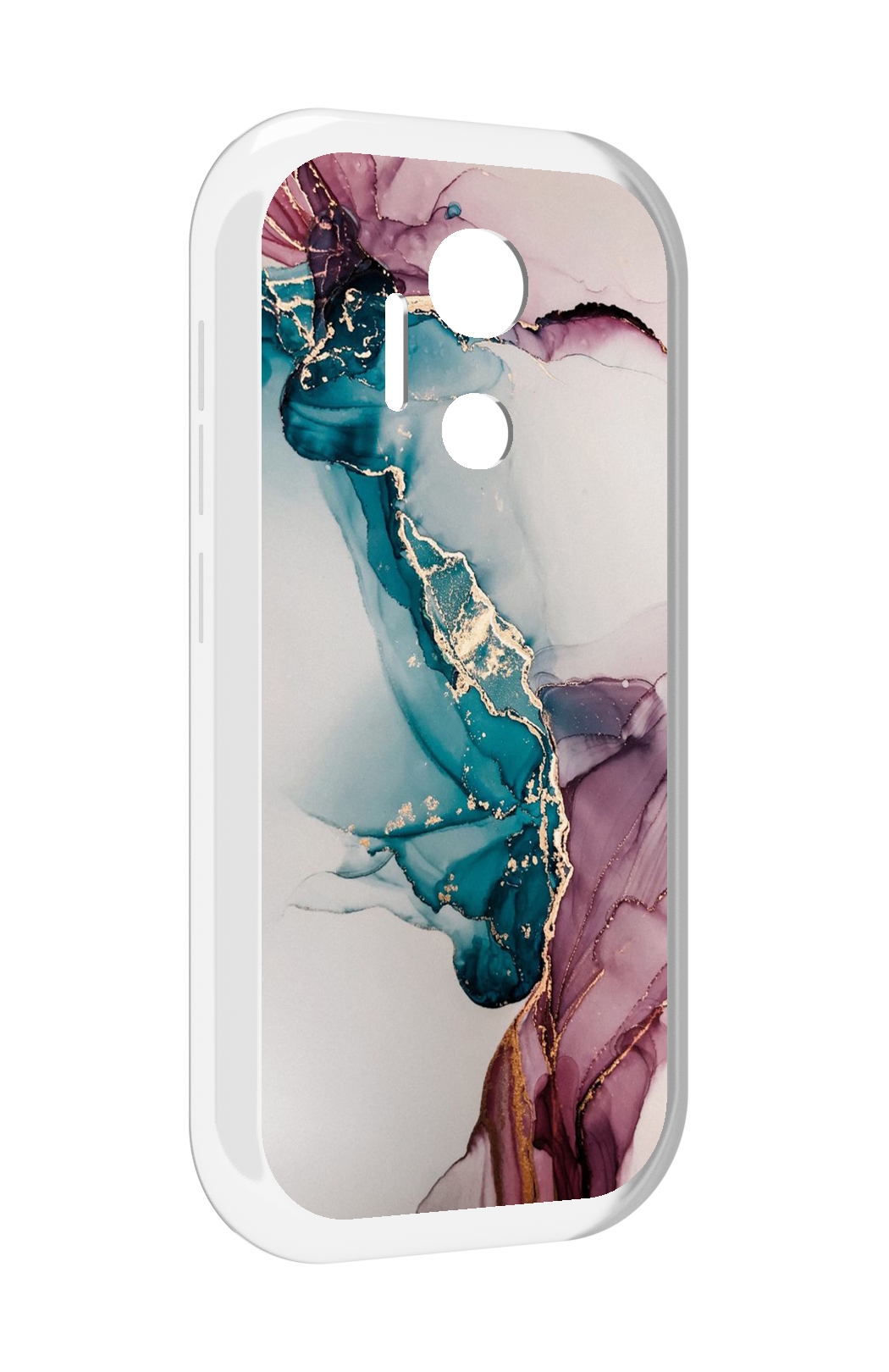 

Чехол MyPads фиолетовый синий краски для doogee x97 pro, Прозрачный, Tocco