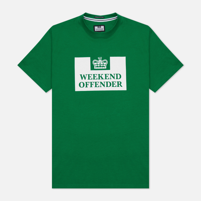 фото Футболка мужская weekend offender tsaw2204-vrt зеленая 2xl