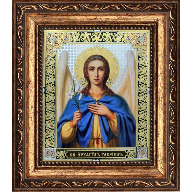 

Гавриил Архангел. Печатная икона.