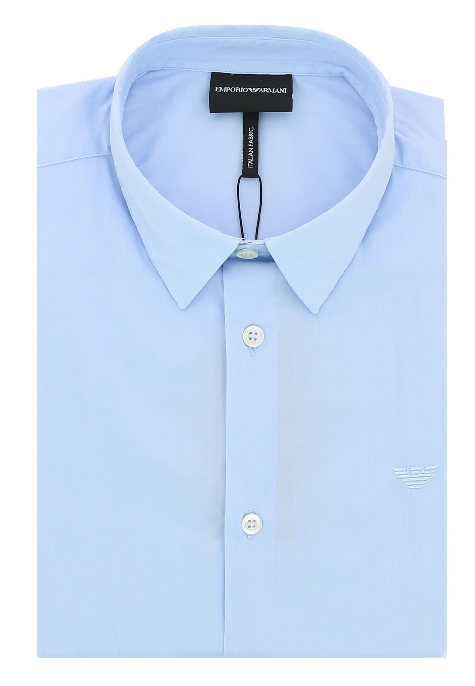 

Рубашка мужская Emporio Armani 103005 голубая S, Голубой, 103005