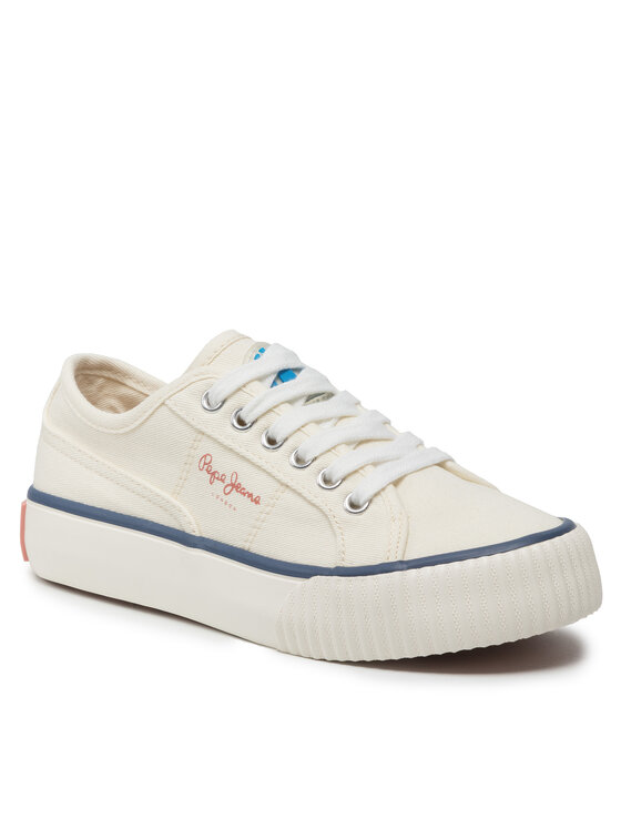 Кроссовки Pepe Jeans Ottis Platform Girl, белый, 31