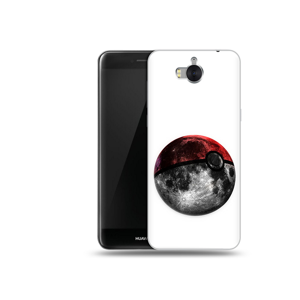 

Чехол MyPads Tocco для Huawei Y5 планета покебол (PT91582.58.543), Прозрачный, Tocco