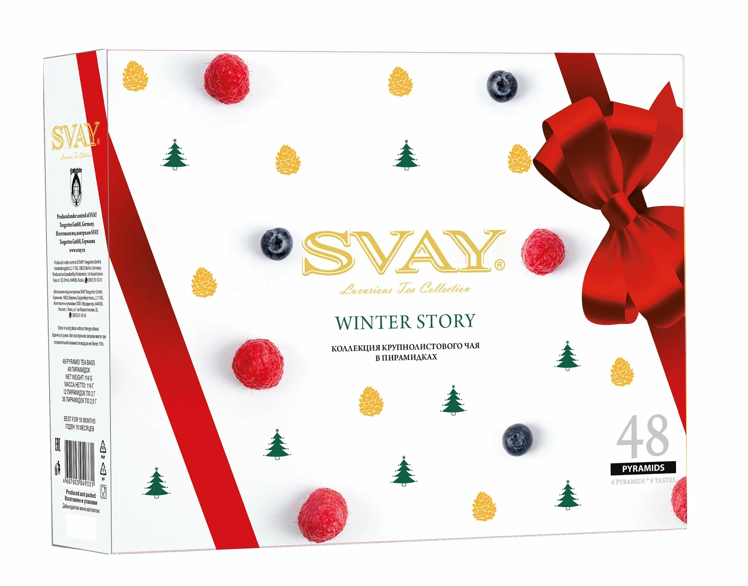 Чай черный Svay Winter Story, 48 пак