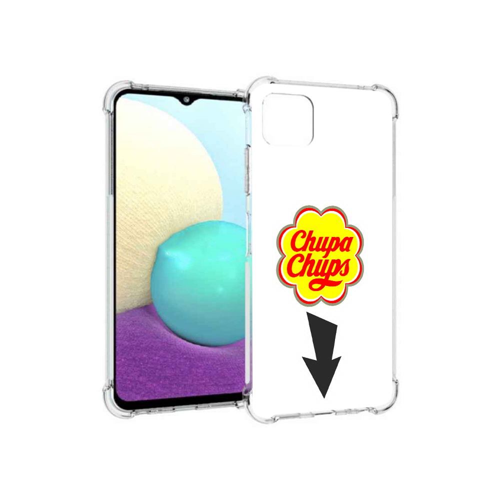 

Чехол MyPads Tocco для Samsung Galaxy A22s 5G чупа чупс (PT226906.544.694), Прозрачный, Tocco