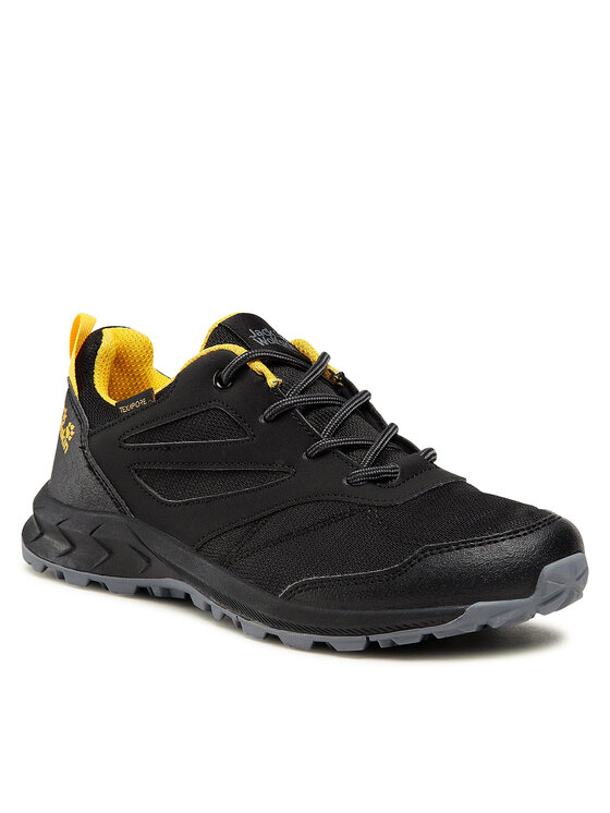 

Кроссовки Jack Wolfskin Woodland Texapore Low K 4042162 черный 34, Woodland Texapore Low K 4042162
