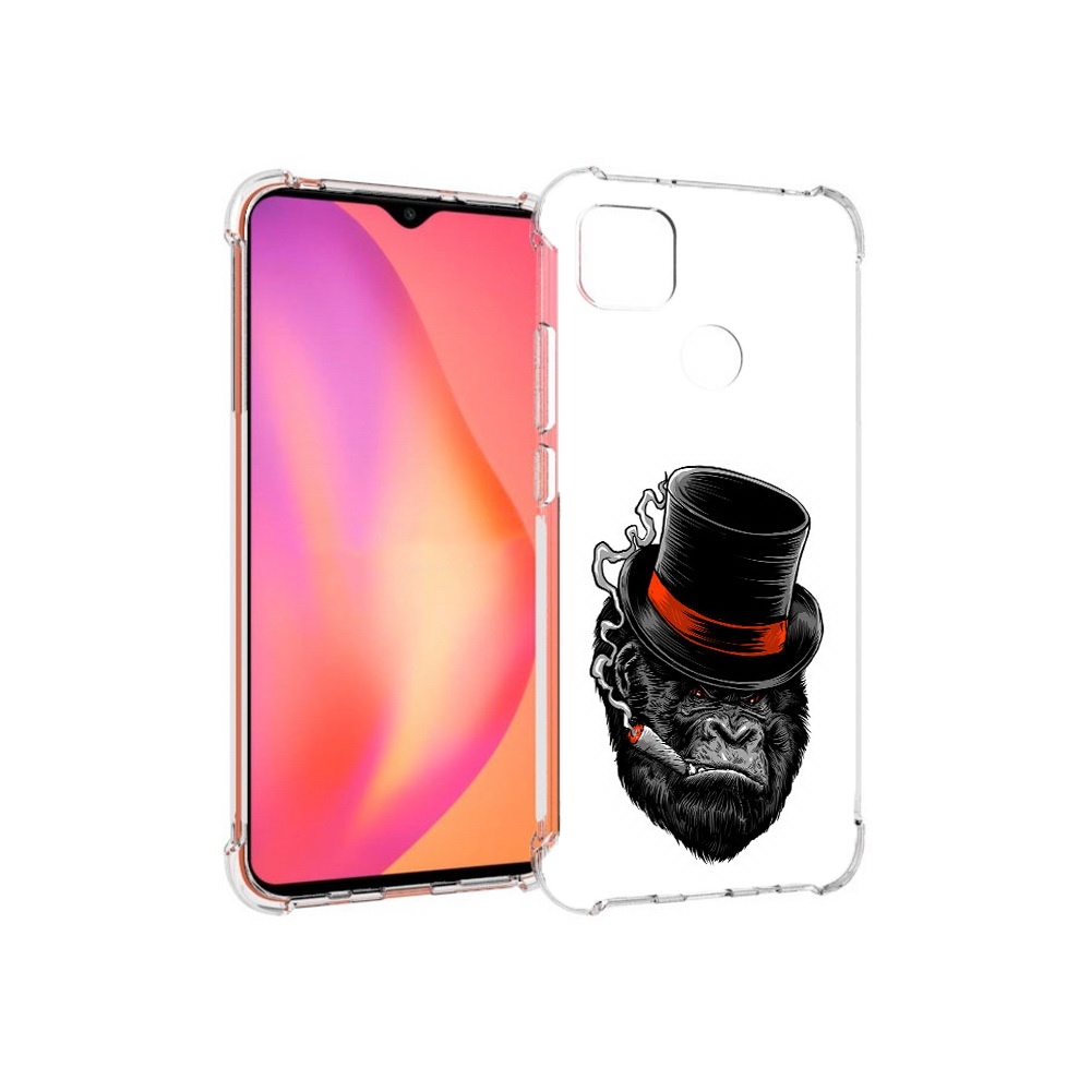 

Чехол MyPads Tocco для Xiaomi Redmi 9C дизайнерская горилла (PT152115.265.431), Прозрачный, Tocco