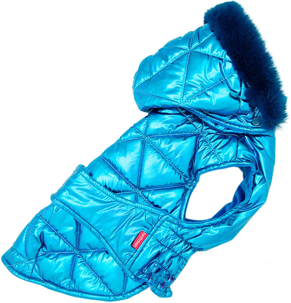 

Попона для собак For My Dogs синий металлик FW1129-2021 12, FOR MY DOGS попона для собак синий металлик FW1129-2021 (12)