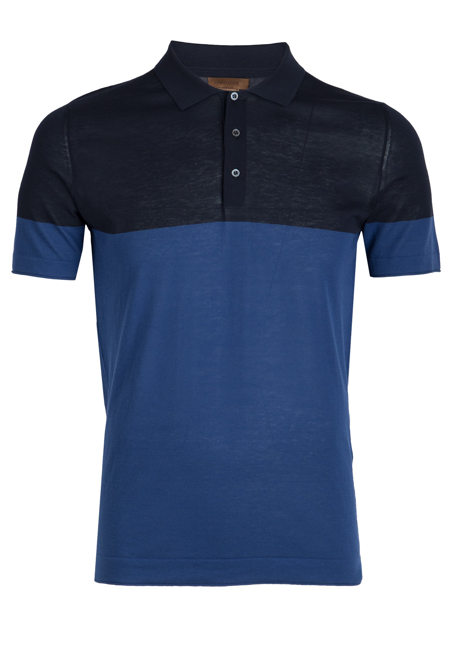 

Футболка мужская Corneliani 105239 синяя 52 IT, 105239