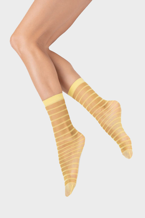 

Носки женские Minimi FOLLETTO 20 желтых 35-40, Желтый, FOLLETTO 20