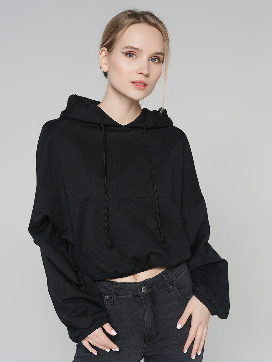 

Худи женское ТВОЕ 84664 черное XL, 84664