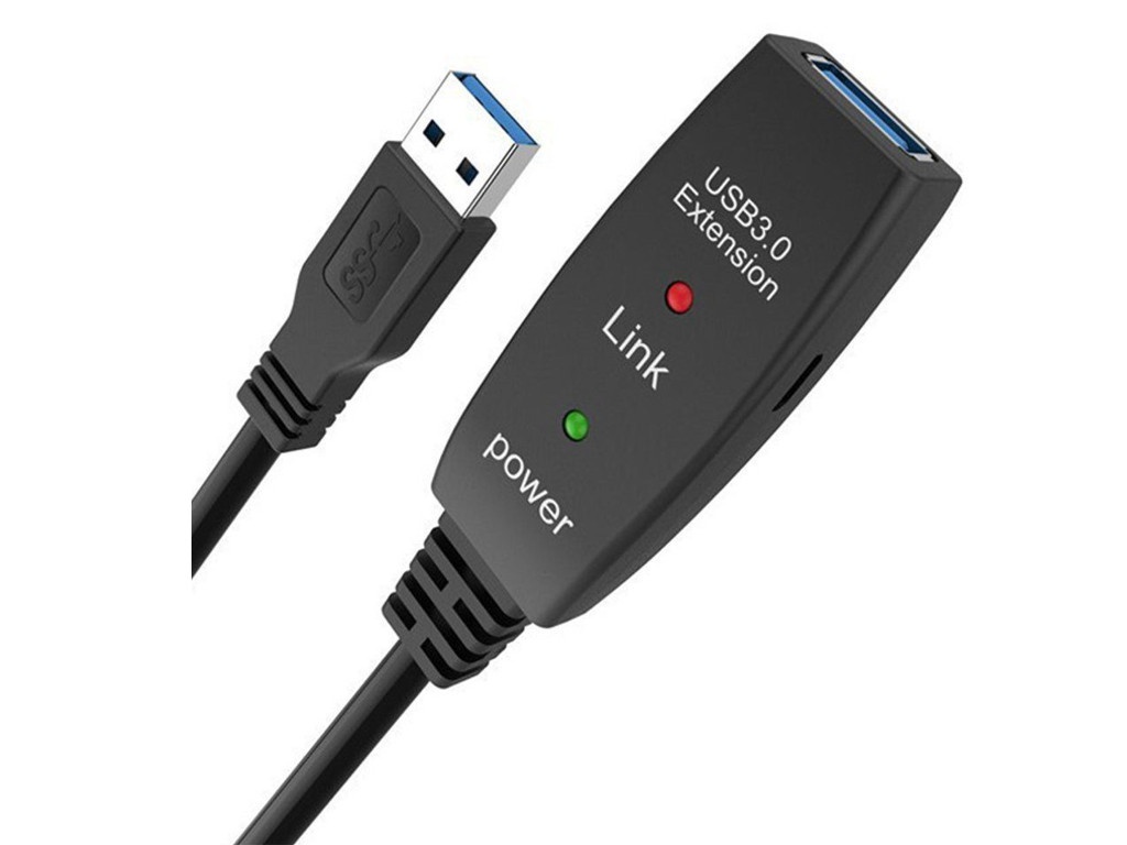 фото Аксессуар aopen usb 3.0 am - af 5.0m acu827a-5m