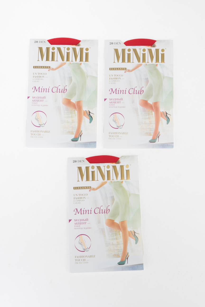 Комплект следков женских Minimi MINI СLUB красных 35-40