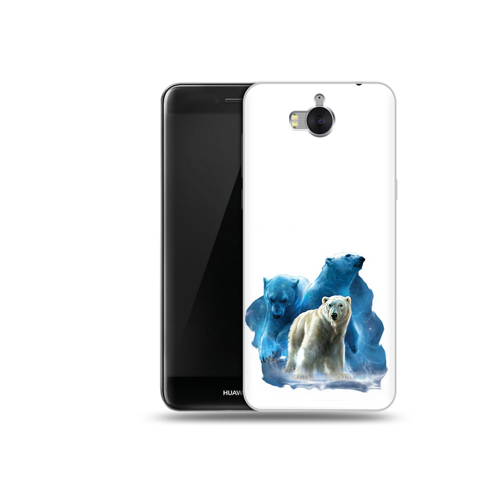 Чехол MyPads Tocco для Huawei Y5 полярный медведь (PT91582.58.549)