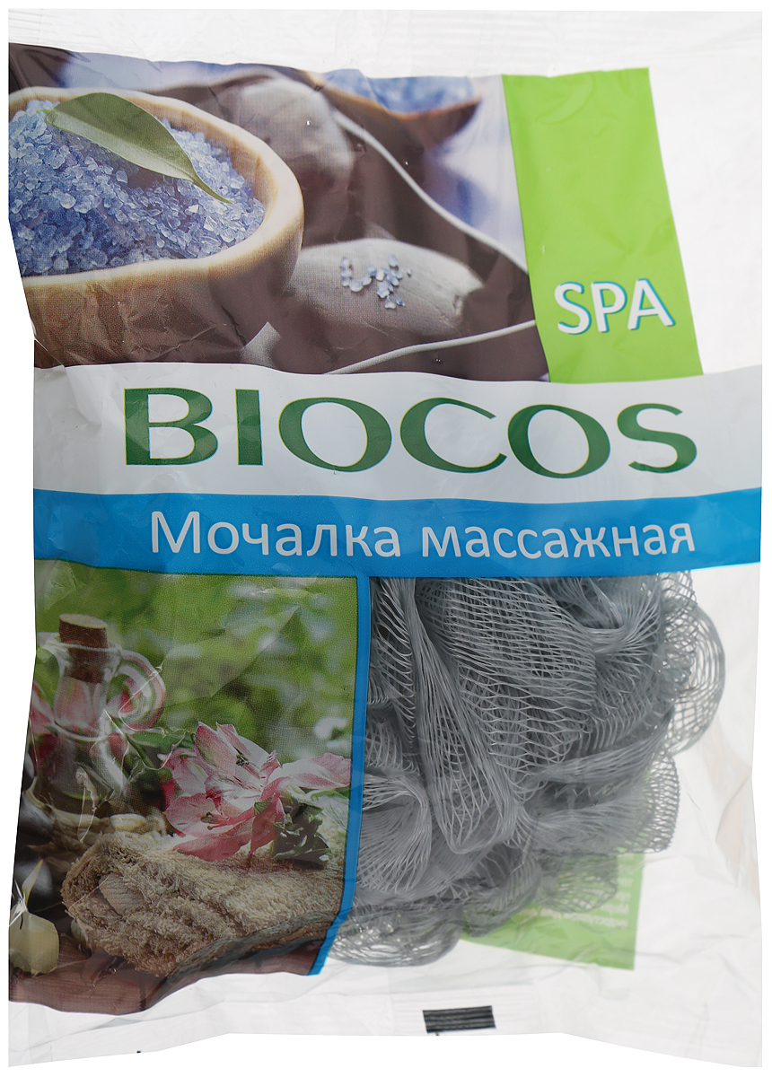 фото Мочалка biocos для тела массажная