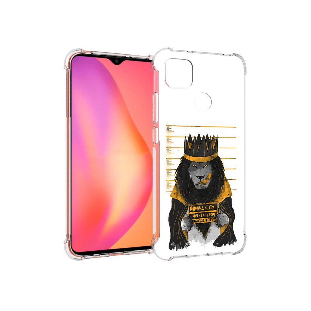 

Чехол MyPads Tocco для Xiaomi Redmi 9C лев в законе (PT152115.265.435), Прозрачный, Tocco