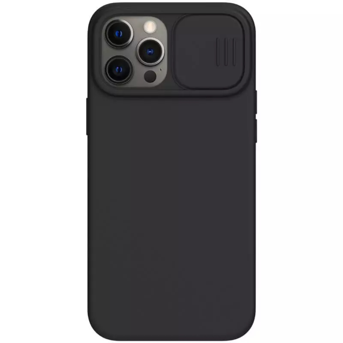 

Накладка Nillkin CamShield Silky Silicone Case для iPhone 12 / 12 Pro, черный, CamShield Silky Silicone Case