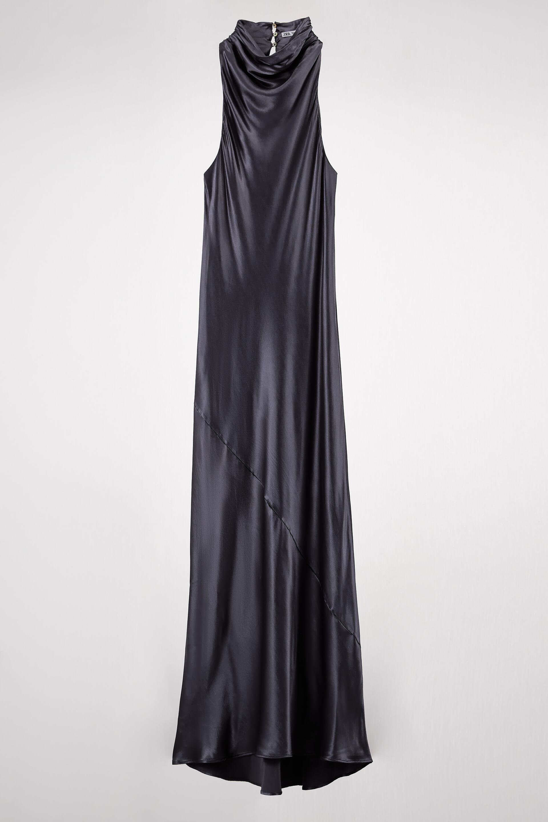 

Платье женское ZARA 02020802 серое S (доставка из-за рубежа), 02020802