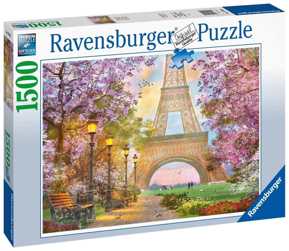 

Пазл Ravensburger "Романтика Парижа", 1500 элементов