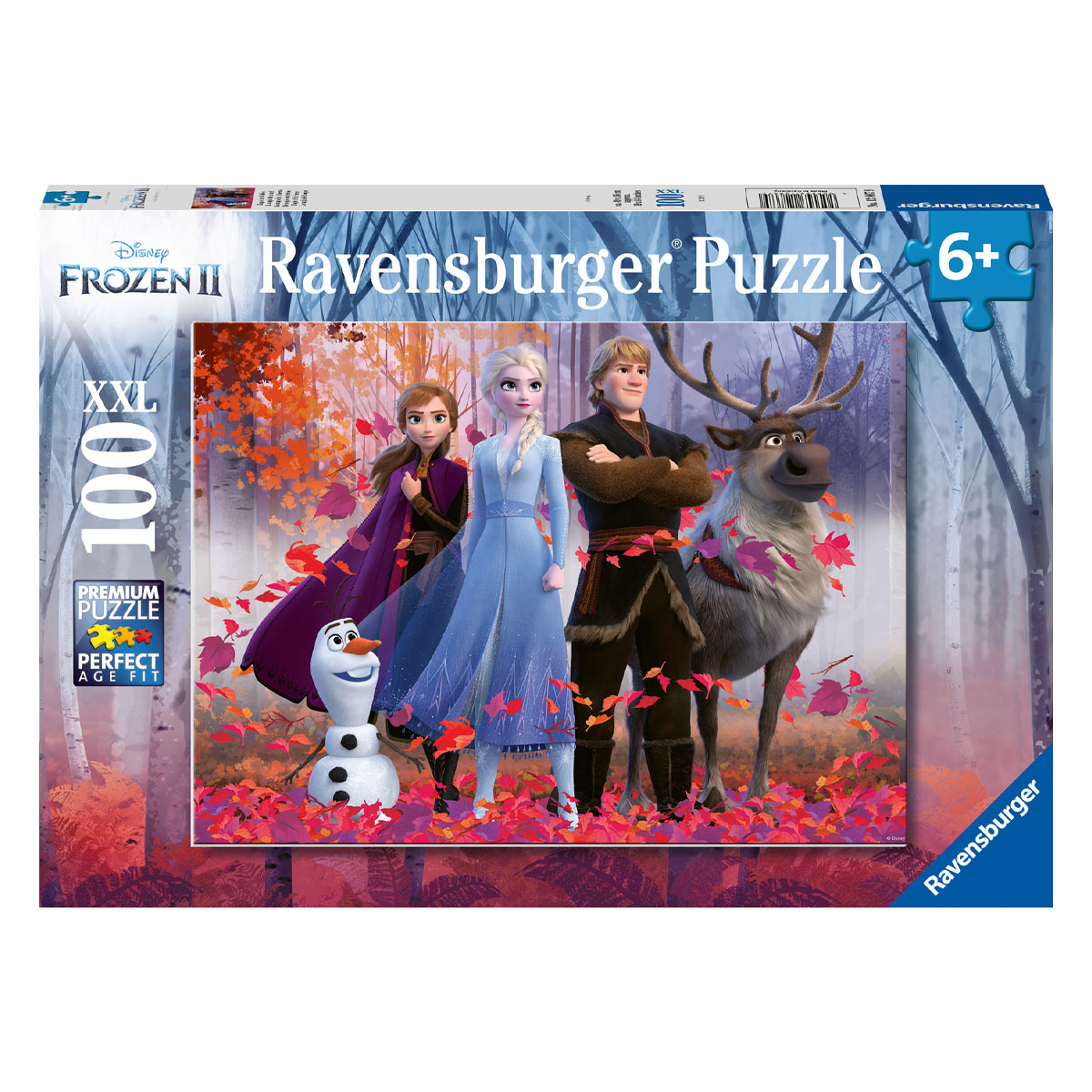 фото Пазл ravensburger "холодное сердце, магия леса", 100 элементов