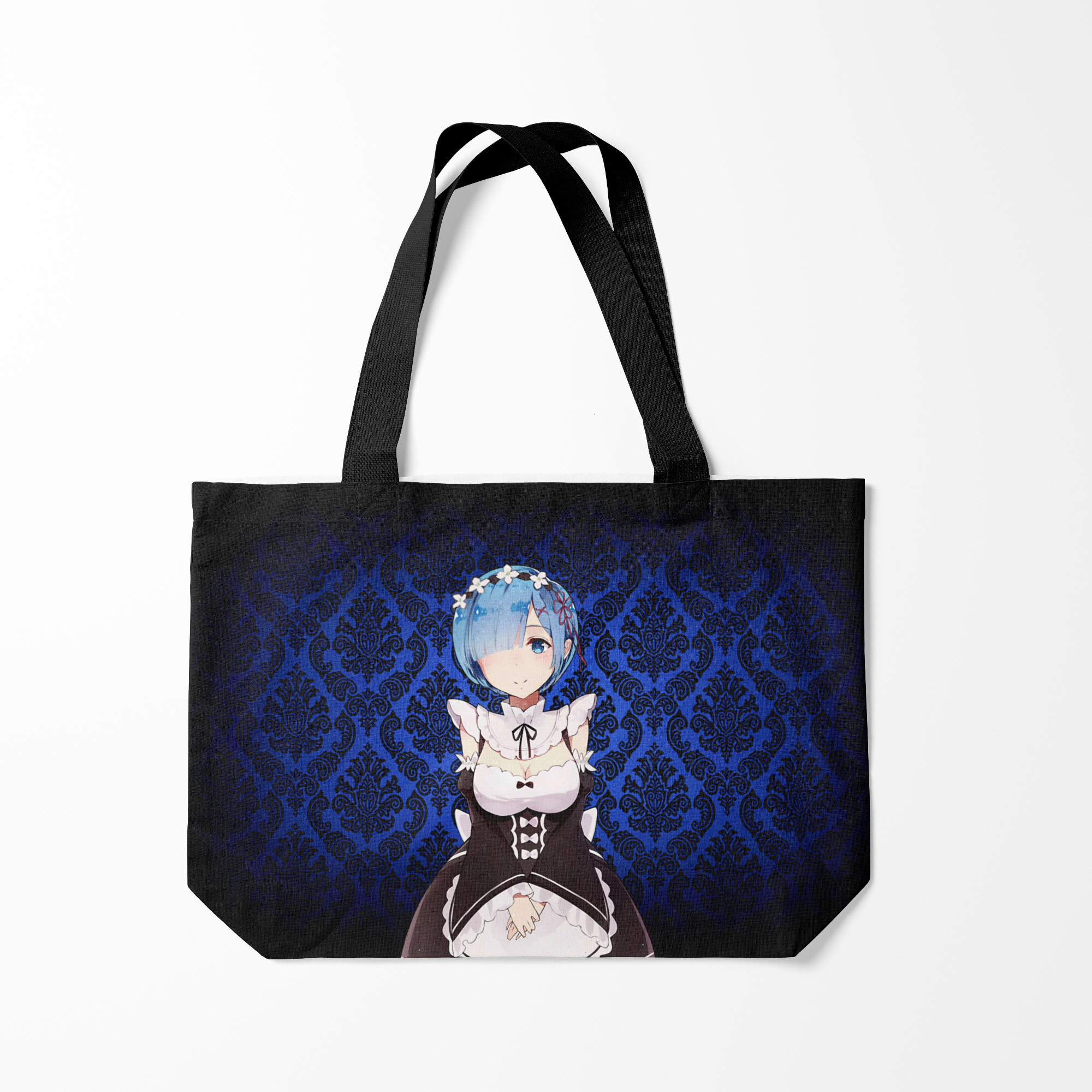 

Сумка шoппер унисекс Burnettie Rem and amp Ram, черный, Rem and amp Ram