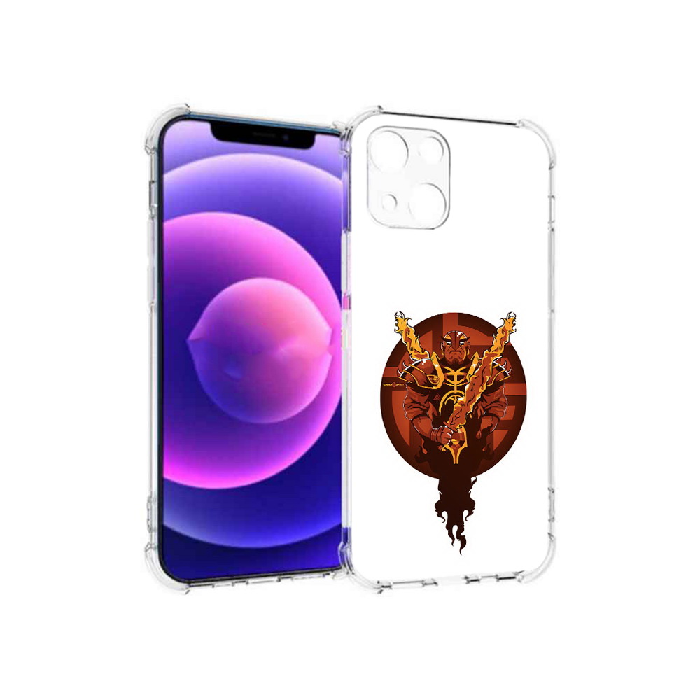

Чехол MyPads Tocco для Apple iPhone 13 mini ember spirit (PT162959.608.20), Прозрачный, Tocco