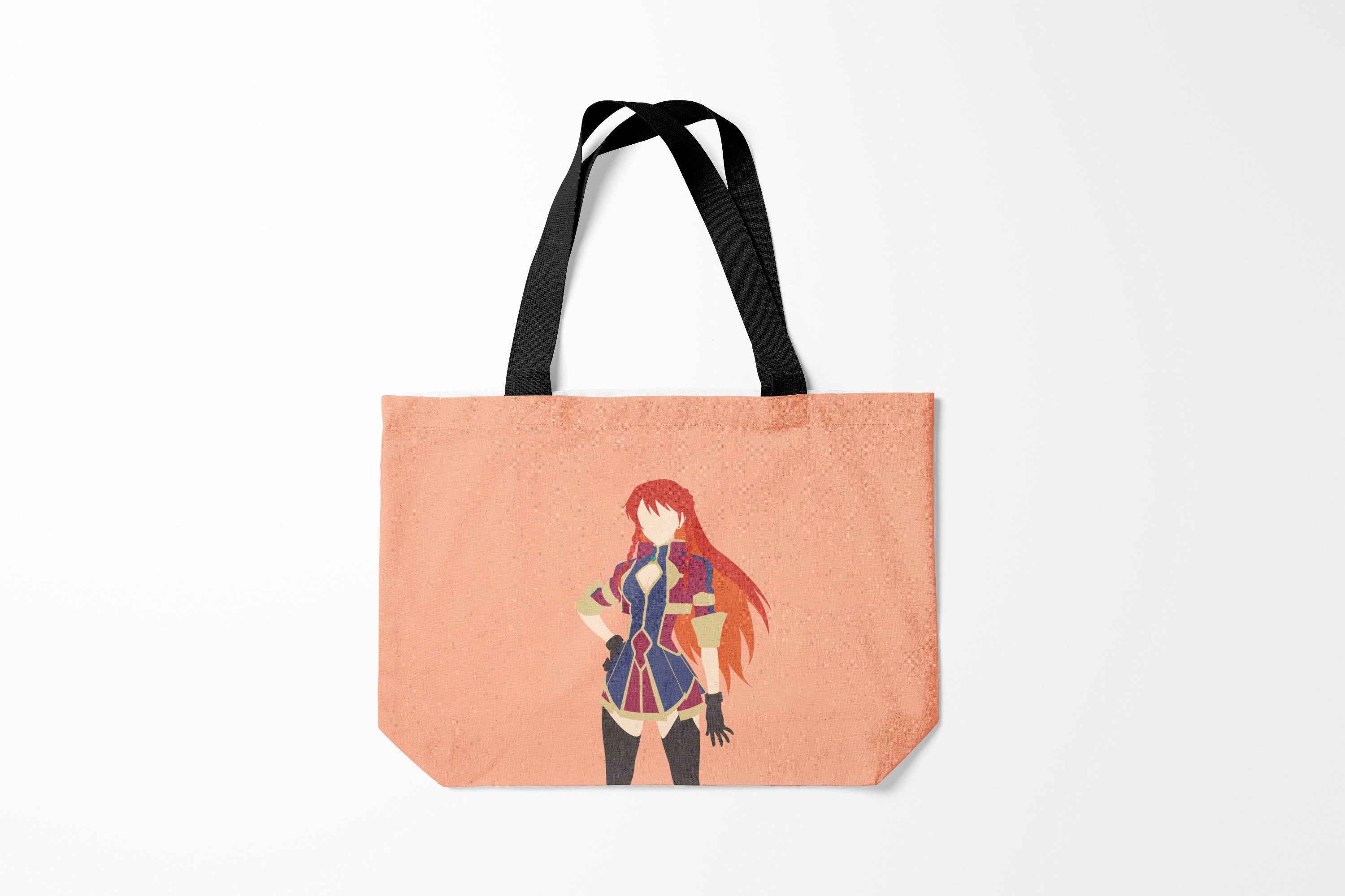 

Сумка шoппер унисекс Burnettie Re Creators Селезия Юпитилия, черный, Re Creators Селезия Юпитилия