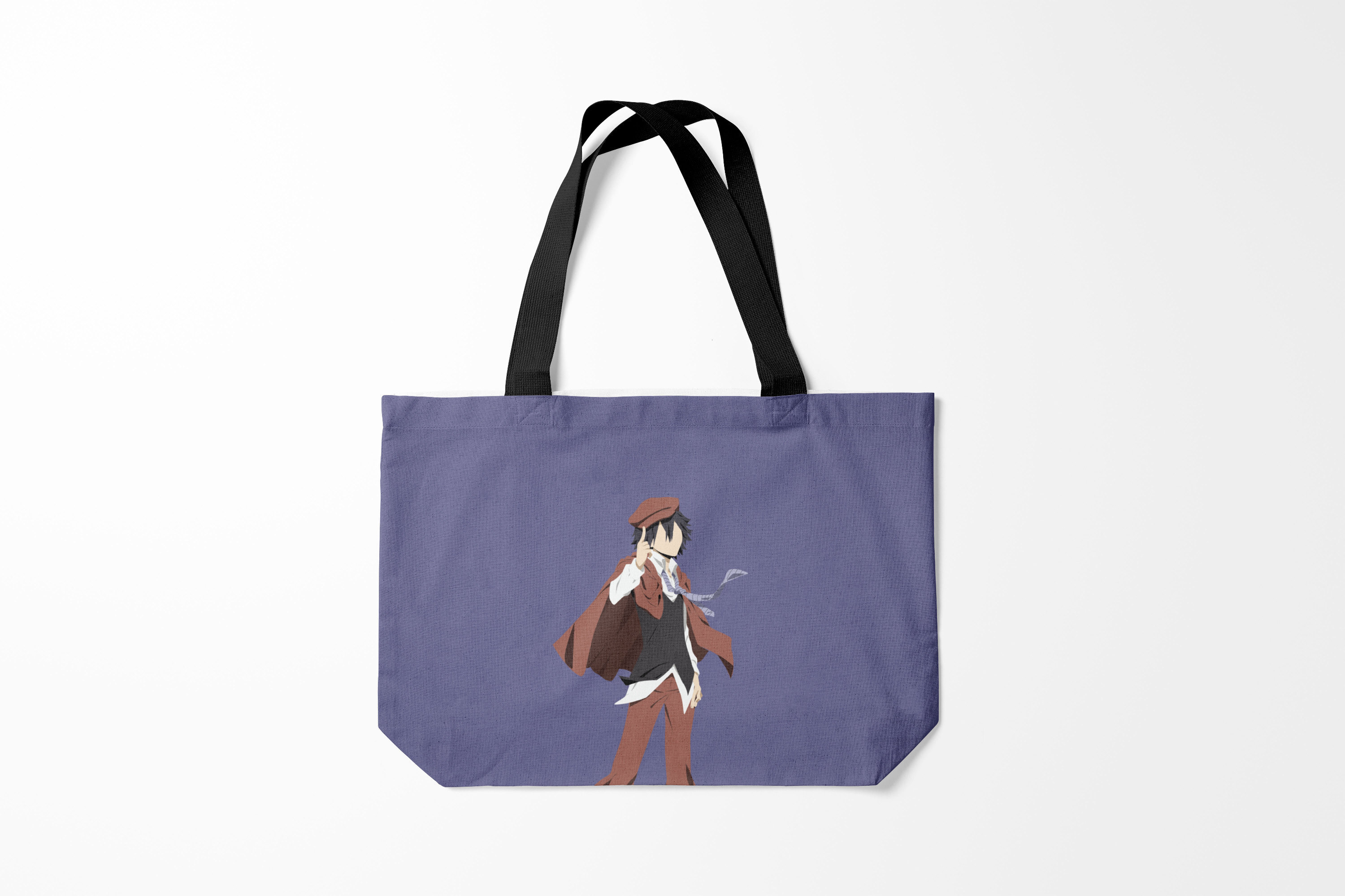 

Сумка шoппер унисекс Burnettie Ranpo Edogawa, фиолетовый, Ranpo Edogawa