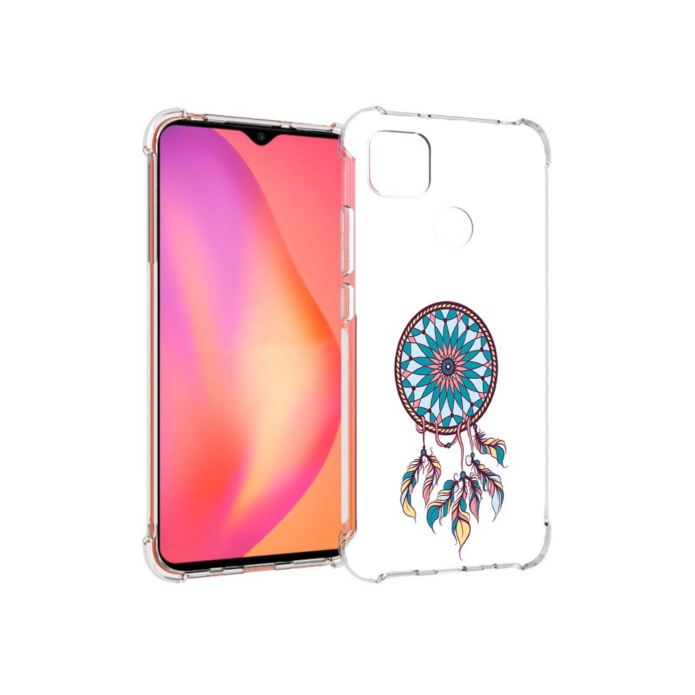 

Чехол MyPads Tocco для Xiaomi Redmi 9C ловец снов синий (PT152115.265.443), Прозрачный, Tocco